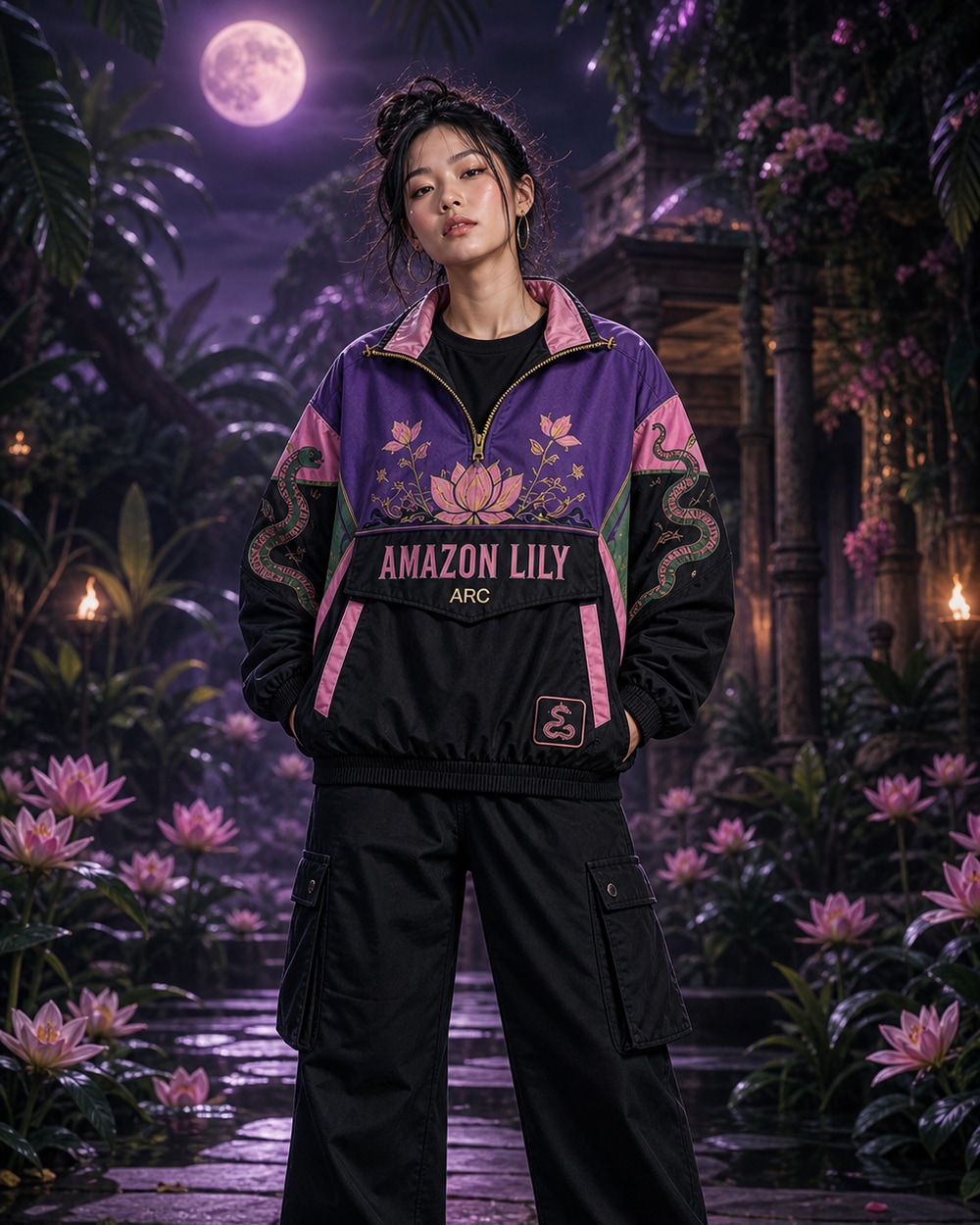 Amazon Lily Pullover Jacket product card