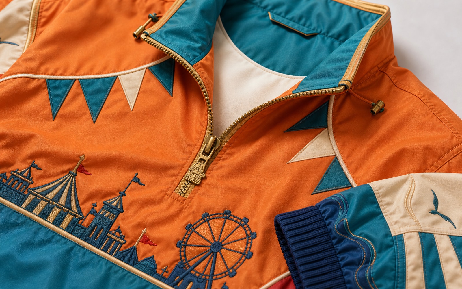 Orange Town Pullover Jacket thumbnail 5