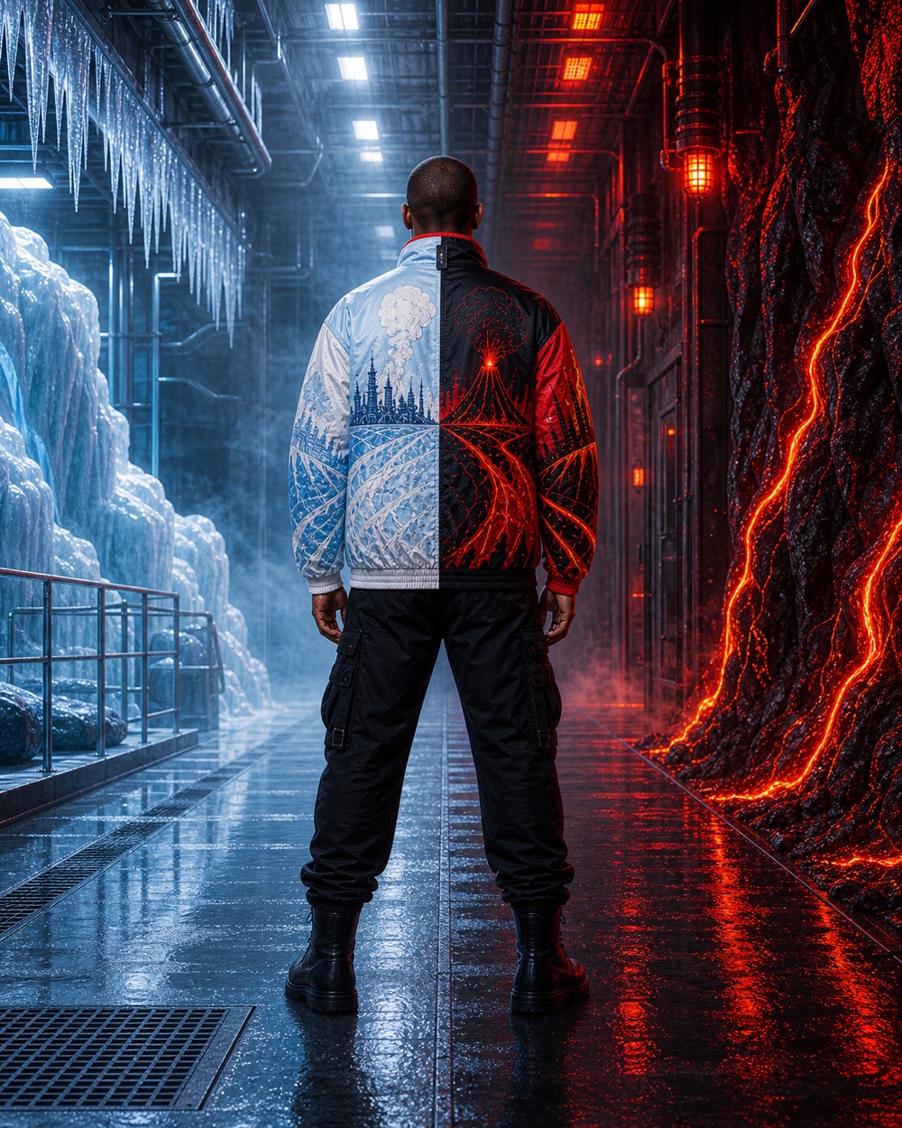 Punk Hazard Pullover Jacket Back Artwork