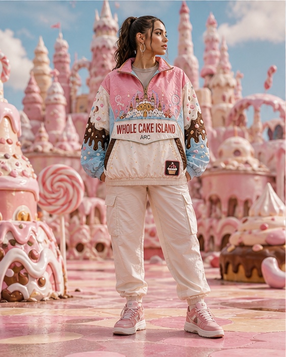 Whole Cake Island Pullover Jacket fit reference